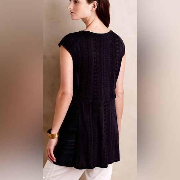 Anthropologie One September Barranco Embroidered Tunic - Picture 2 of 7
